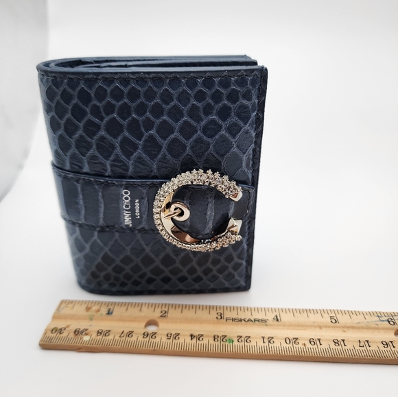 Jimmy Choo snake skin wallet - Picture 2 of 3